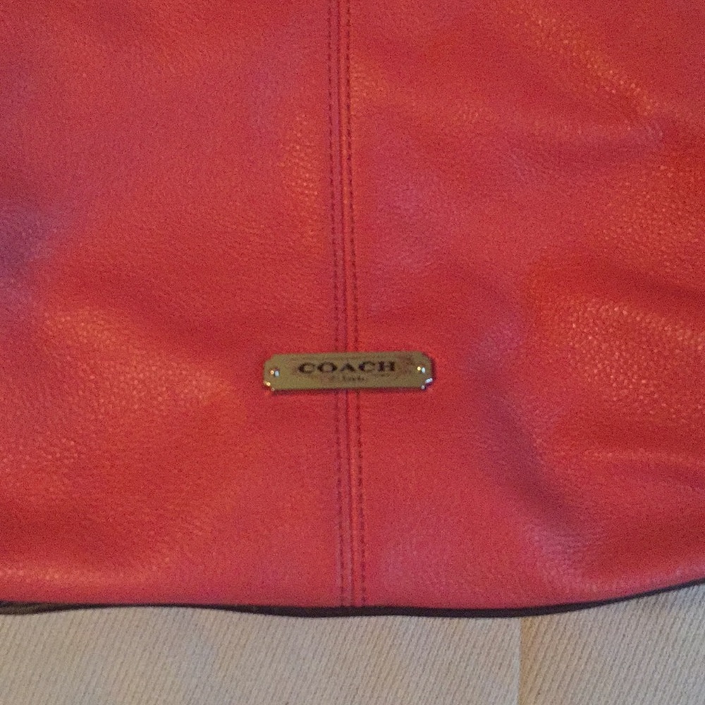 Coral Coach purse